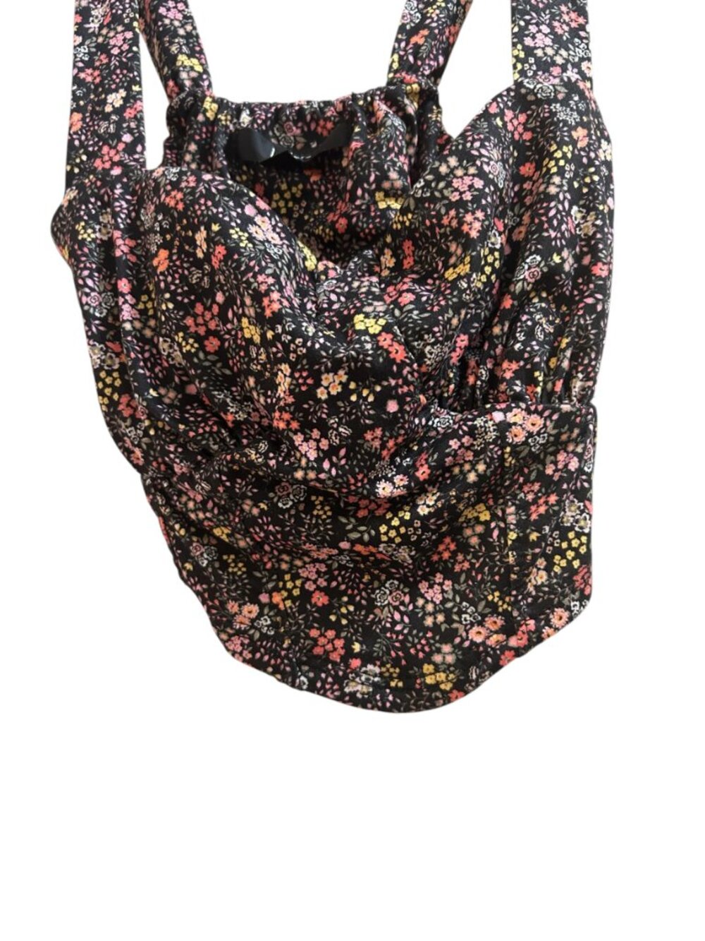 Lulu’s Floral Two Piece Wide Leg Pant Set Size Small - Picture 7 of 16